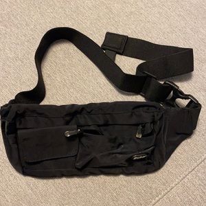 Black FannyPack with clip